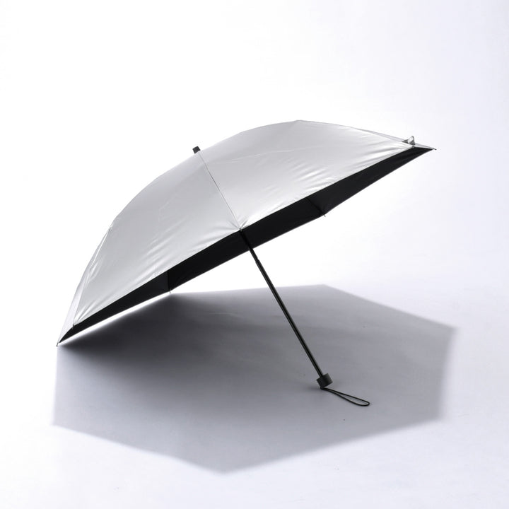 2WAY HEATBLOCK Aluminum Silver | 100%遮光・シルバー遮熱 日傘 晴雨兼用 2通りにたためる