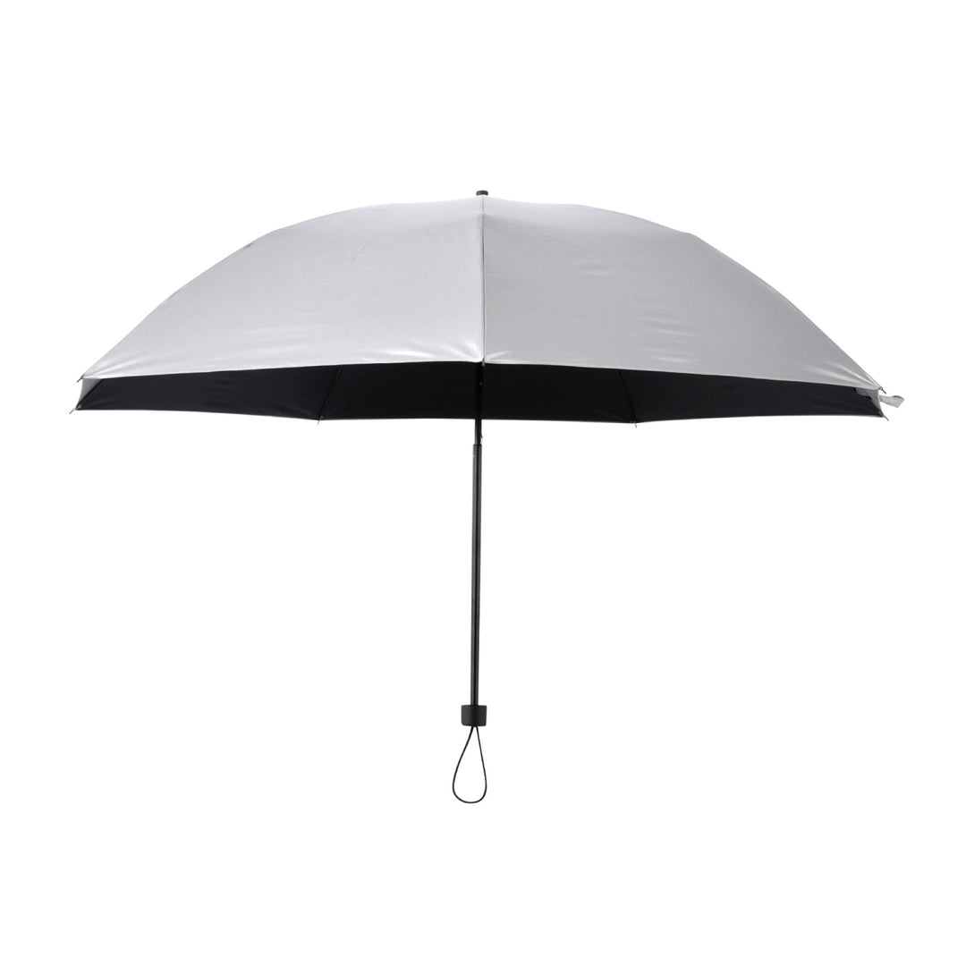 2WAY HEATBLOCK Aluminum Silver | 100%遮光・シルバー遮熱 日傘 晴雨兼用 2通りにたためる
