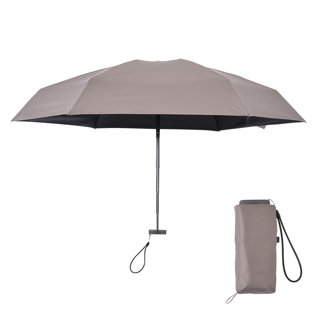 FLATLITE Micro HEATBLOCK | 100% Light and Heat Blocking, Compact, Folding Parasol for All Weather Use