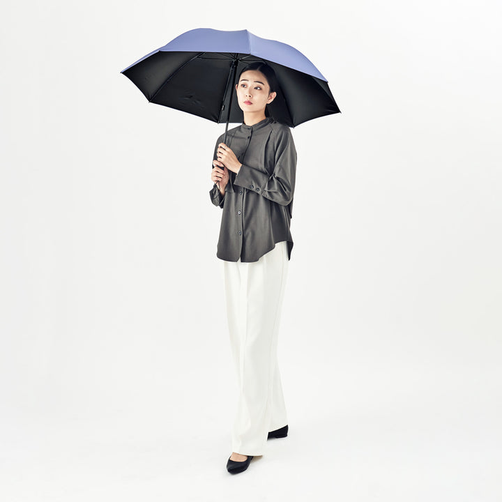 KALCT HEATBLOCK | 100% Light and Heat Blocking, Windproof, Rain or Shine, Long Parasol