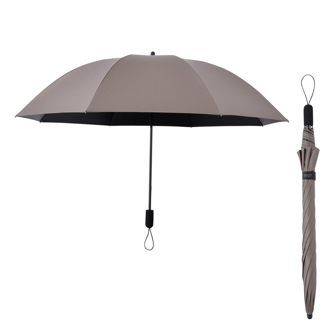 KALCT HEATBLOCK | 100% Light and Heat Blocking, Windproof, Rain or Shine, Long Parasol