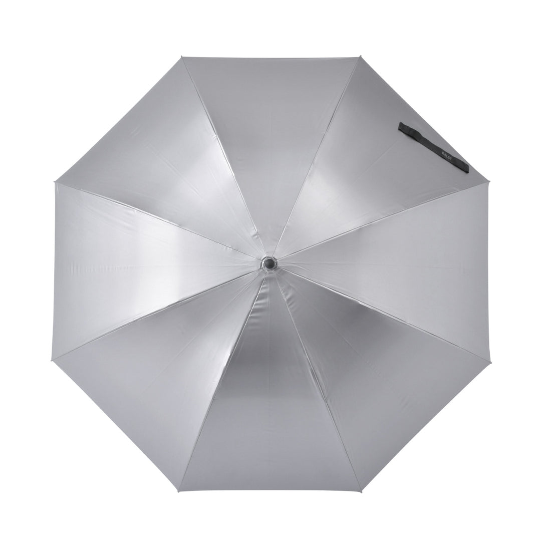 KALCT HEATBLOCK Aluminum Silver（カルクト）｜ 100%遮光・シルバー遮熱 軽量 日傘 晴雨兼用 長傘