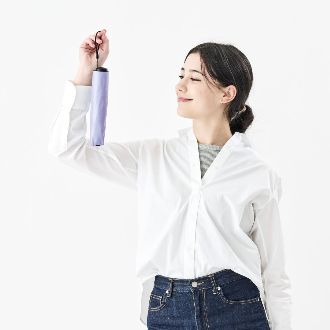 HEATBLOCK pentagon | 100%遮光・遮熱 軽量折りたたみ傘 晴雨兼用