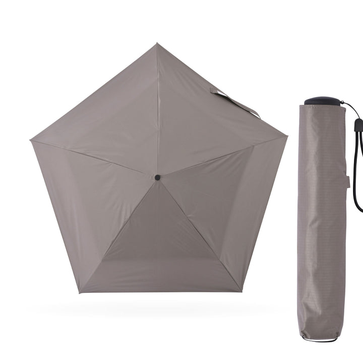 HEATBLOCK pentagon | 100%遮光・遮熱 軽量折りたたみ傘 晴雨兼用