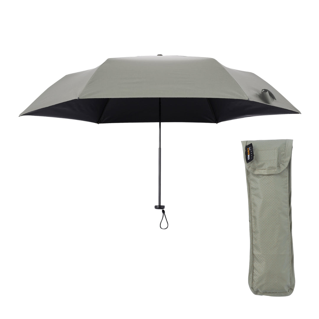 HEATBLOCK Lightweight folding｜ 100%遮光・遮熱 コーデュラファブリック使用 軽量 日傘 晴雨兼用 折りたたみ傘