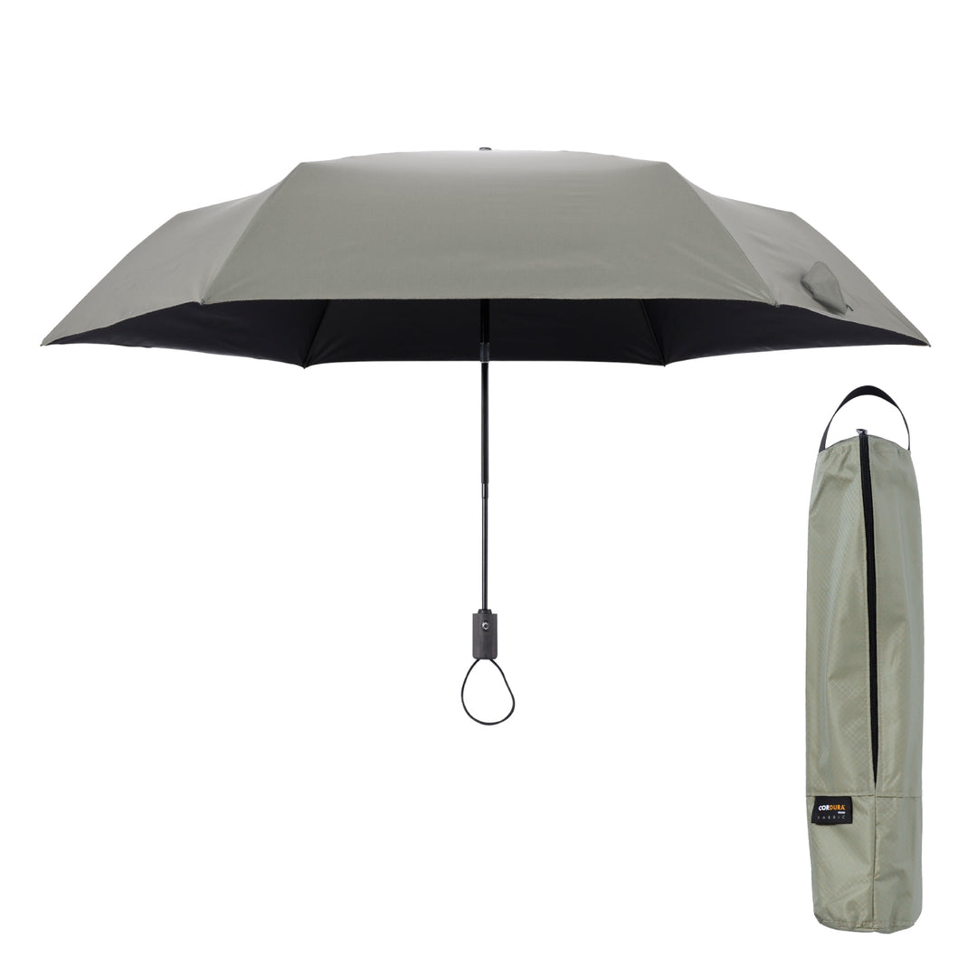 HEATBLOCK VERYKAL LARGE | 100% Light and Heat Blocking Cordura Fabric, Large, Automatic Open/Close, Folding Umbrella for All Weather Use