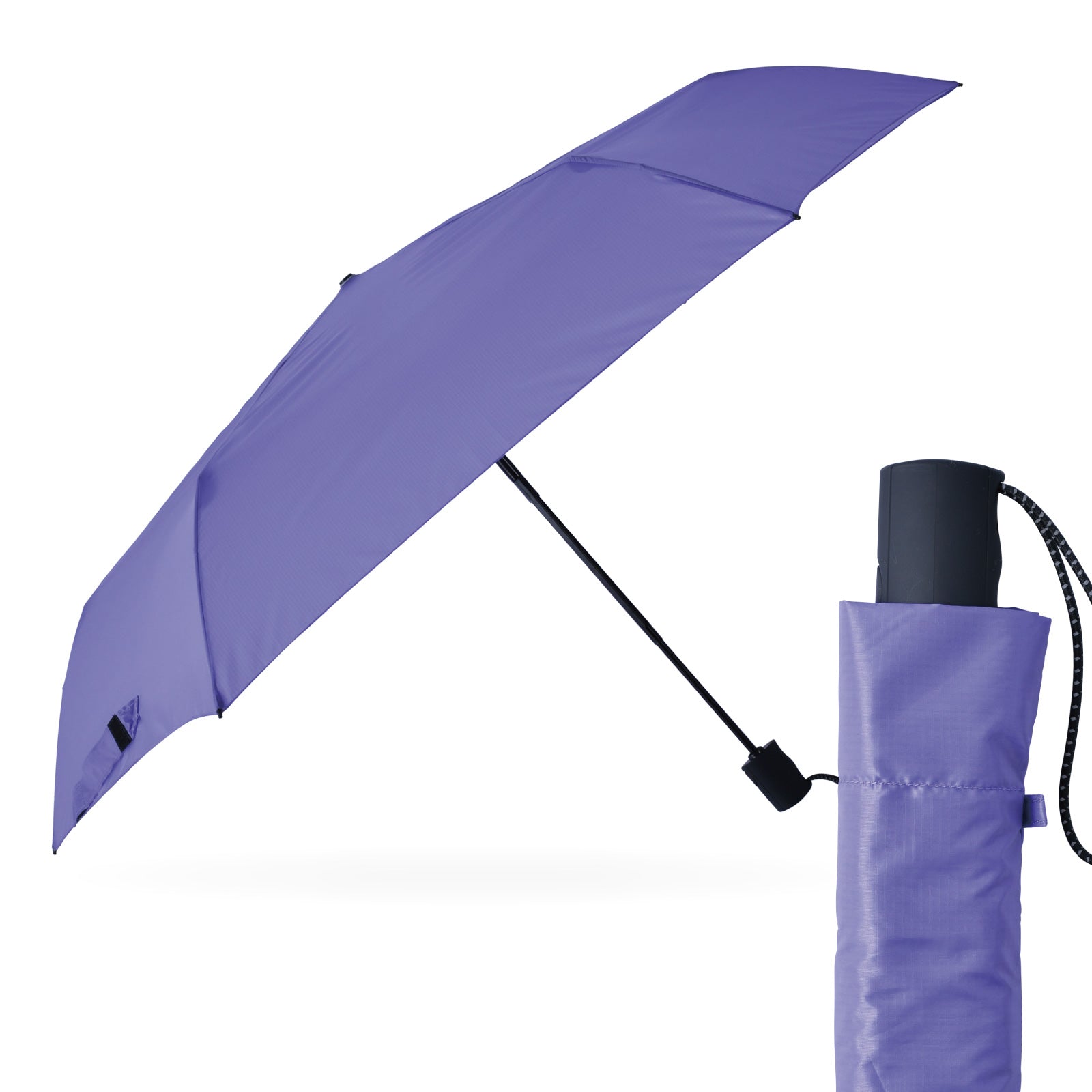 カバンに収まる薄型・軽量。自動開閉折りたたみ傘 VERYKAL Flat