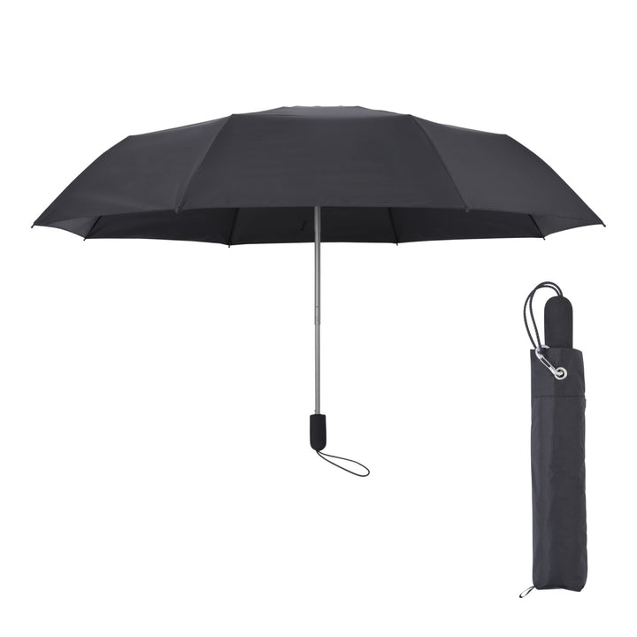 TOUGHNESS | 100% Light-Blocking &amp; Heat-Shielding, Strongest Wind-Resistant Folding Umbrella for Sun or Rain