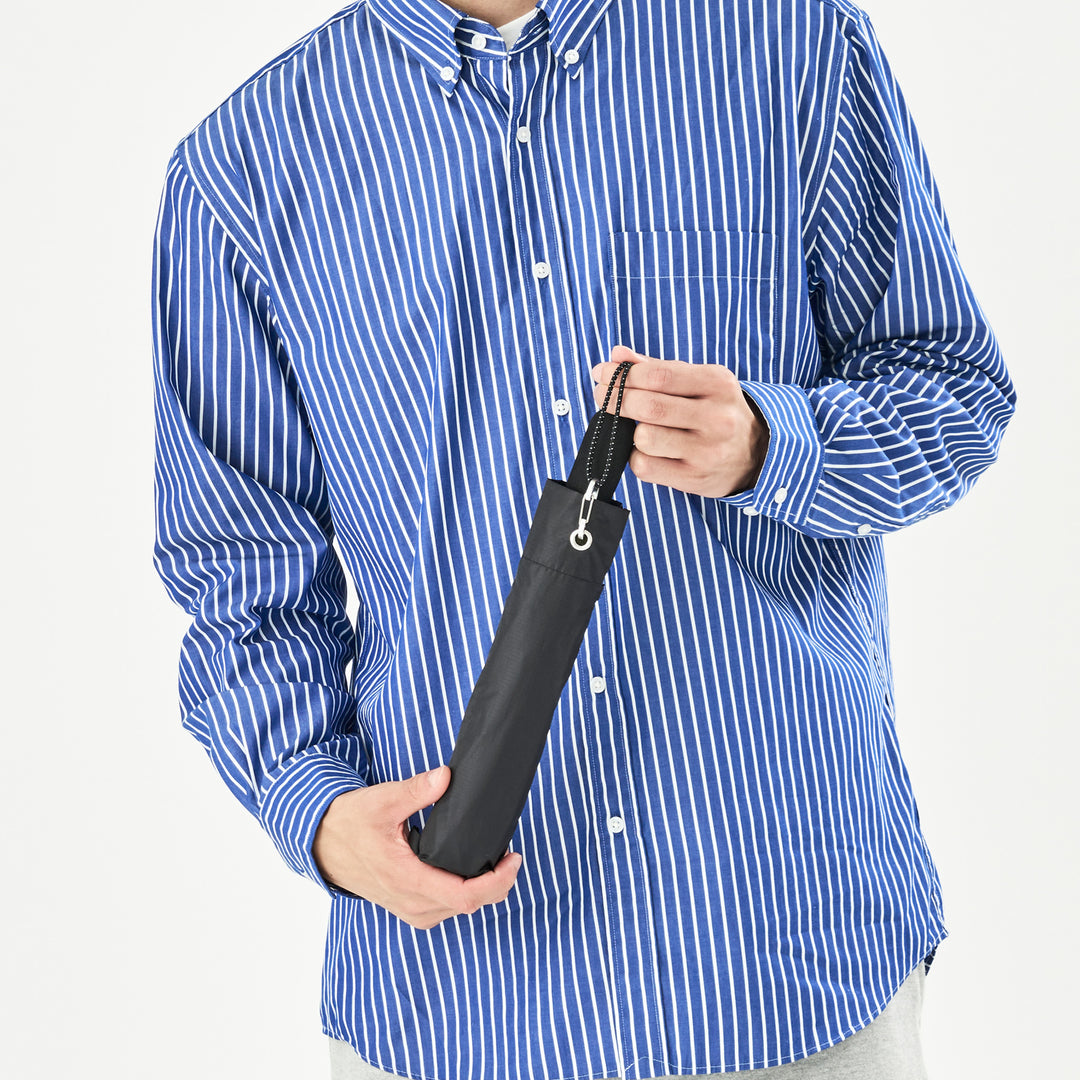 TOUGHNESS | 100%遮光・遮熱 108km/hの風に耐える最強の折りたたみ傘 大判8本骨