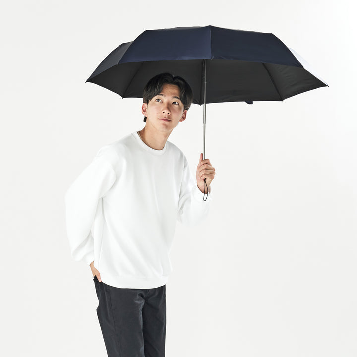 TOUGHNESS | 100%遮光・遮熱 108km/hの風に耐える最強の折りたたみ傘 大判8本骨
