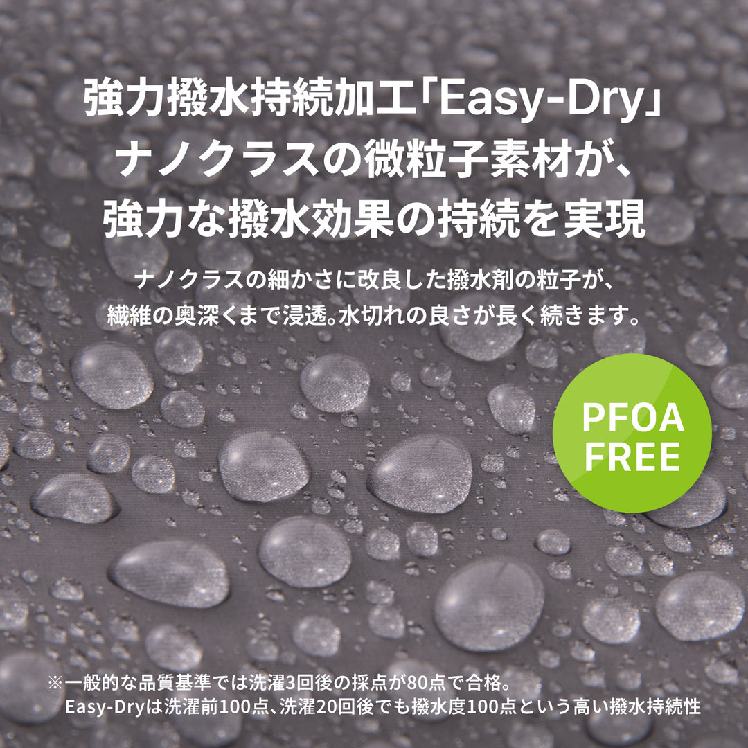 pentagon LARGE（ペンタゴン ラージ）｜ 大きめ 超軽量 スリム 折りたたみ傘