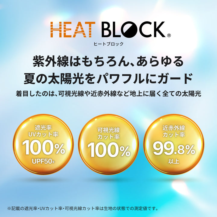 HEATBLOCK VERYKAL LARGE（ベリカル）｜ 100%遮光・遮熱 コーデュラファブリック 大判 自動開閉 日傘 晴雨兼用 折りたたみ傘