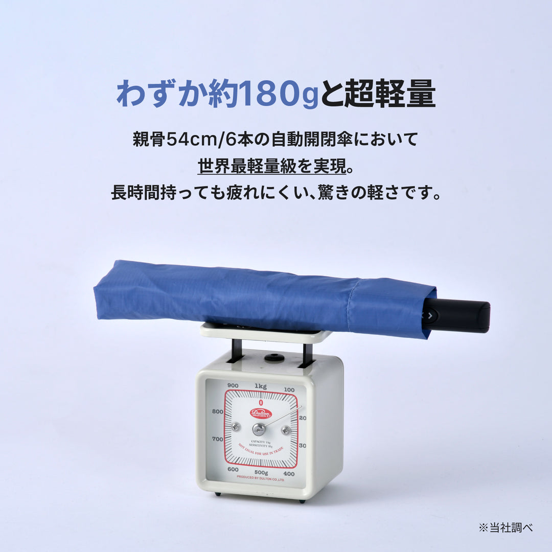 VERYKAL Flat（ベリカルフラット）｜ 超軽量・薄型 自動開閉 折りたたみ傘