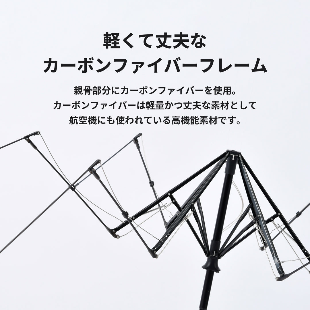 VERYKAL Flat（ベリカルフラット）｜ 超軽量・薄型 自動開閉 折りたたみ傘