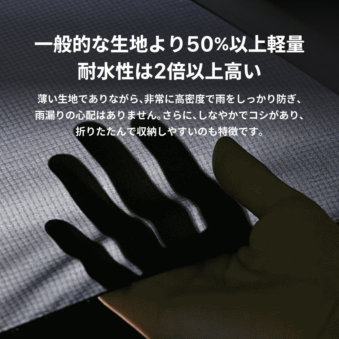 FLATLITE Standard（フラットライト スタンダード）｜ 薄型 フラット 軽量 折りたたみ傘