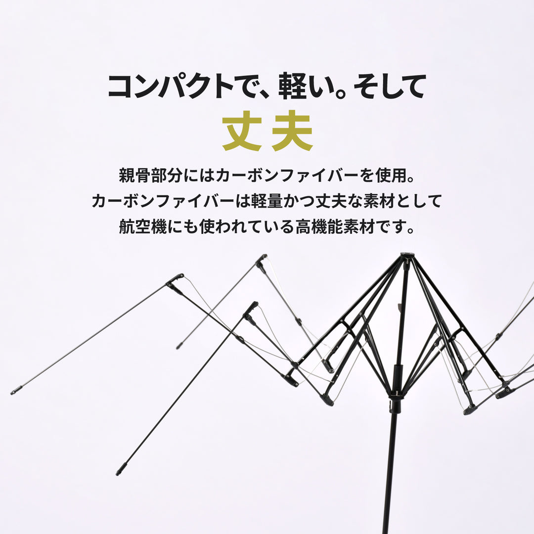 FLATLITE Standard（フラットライト スタンダード）｜ 薄型 フラット 軽量 折りたたみ傘