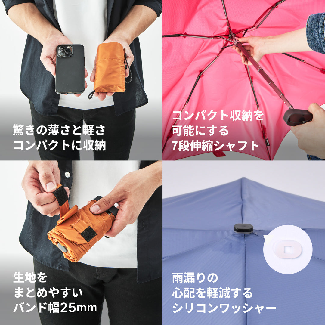 FLATLITE Travel | The world's smallest, compact, flat folding umbrella