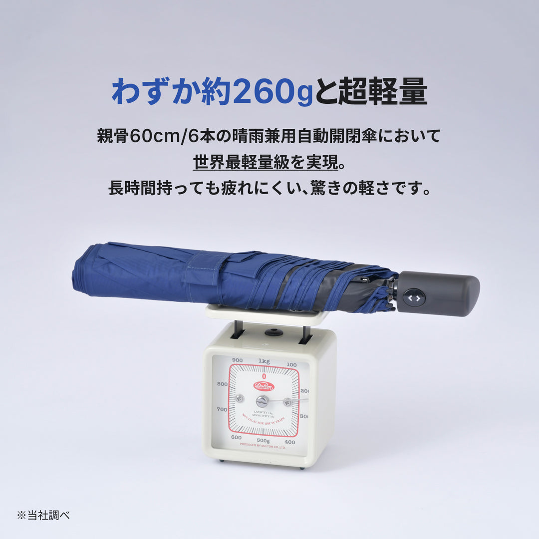 VERYKAL LARGE Flat I 100%遮光・遮熱 少し大きめ軽量自動開閉折りたたみ傘 フラット