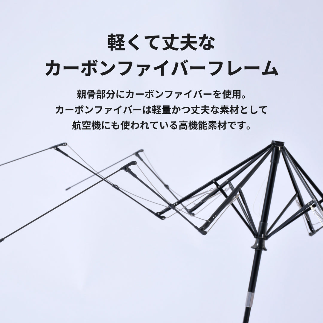 VERYKAL LARGE Flat I 100%遮光・遮熱 少し大きめ軽量自動開閉折りたたみ傘 フラット