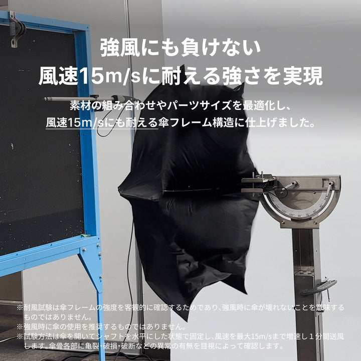 VERYKAL LARGE Flat I 100%遮光・遮熱 少し大きめ軽量自動開閉折りたたみ傘 フラット