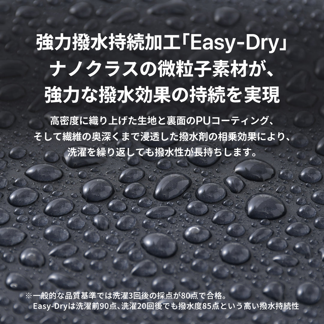 VERYKAL LARGE Flat I 100%遮光・遮熱 少し大きめ軽量自動開閉折りたたみ傘 フラット