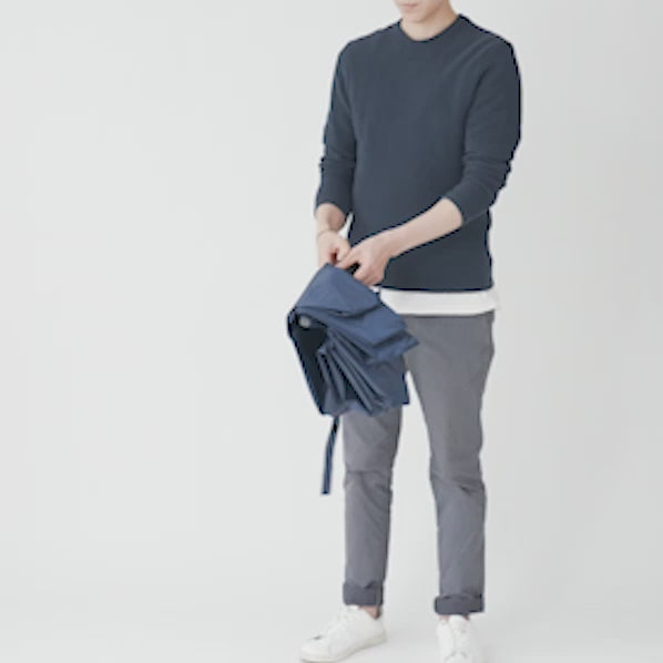 VERYKAL LARGE Flat I 100%遮光・遮熱 少し大きめ軽量自動開閉折りたたみ傘 フラット