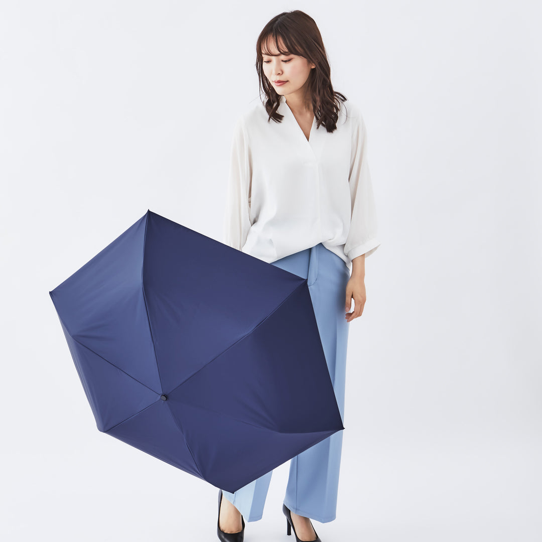 HEATBLOCK VERYKAL | 100% Light and Heat Blocking, Lightweight, Automatic Open/Close, Folding Umbrella for Sun and Rain