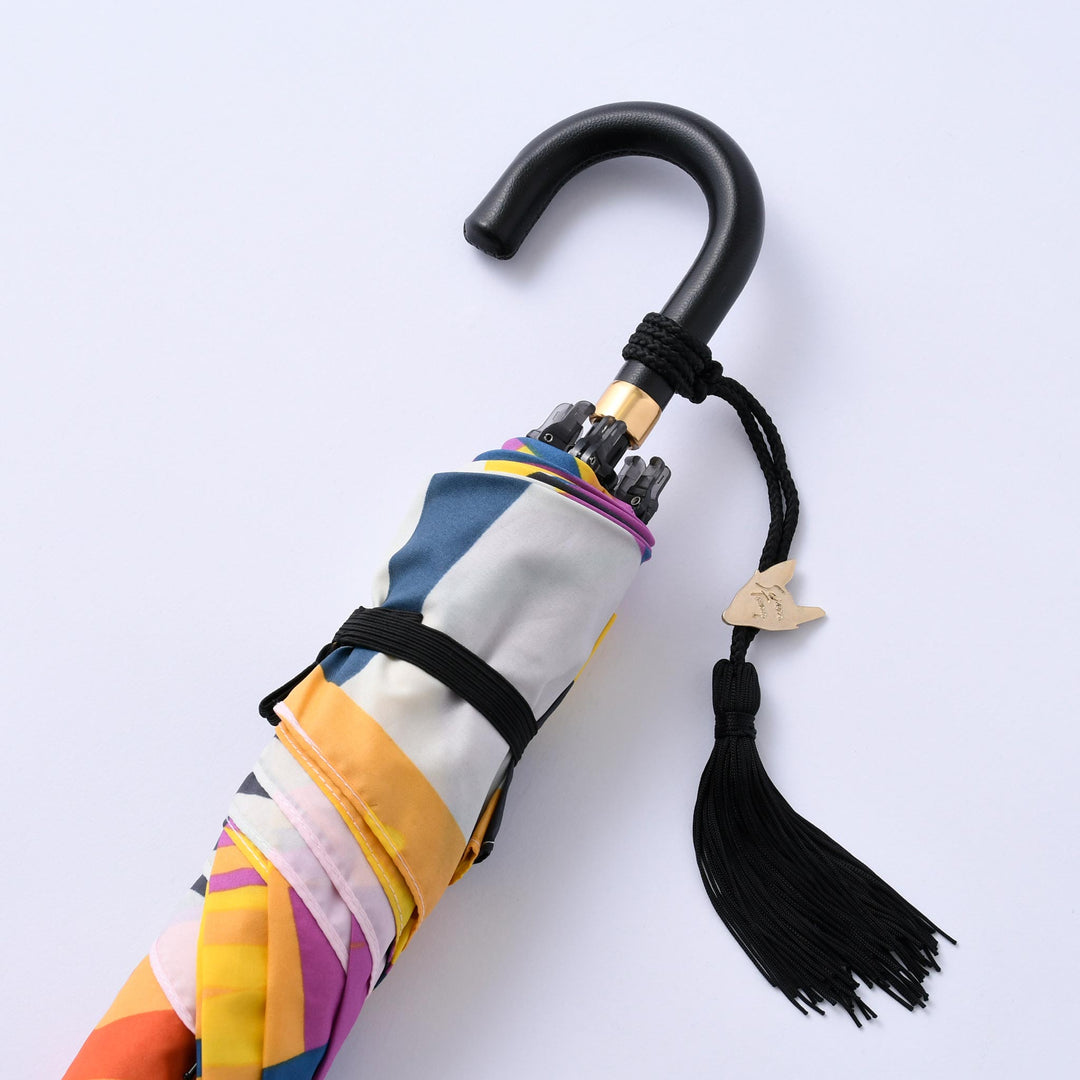 Saison Tourne | Slim, Lightweight Folding Umbrella with Slender Handle