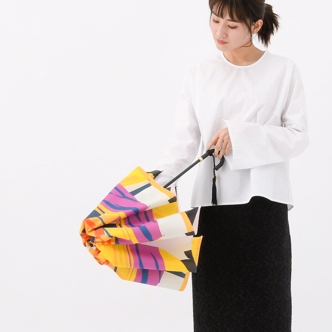 Saison Tourne | Slim, Lightweight Folding Umbrella with Slender Handle