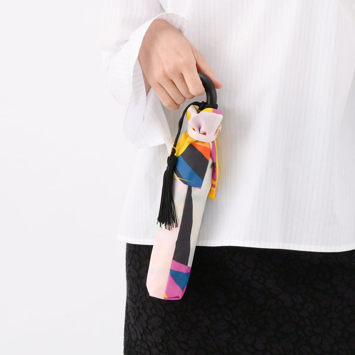 Saison Tourne | Slim, Lightweight Folding Umbrella with Slender Handle