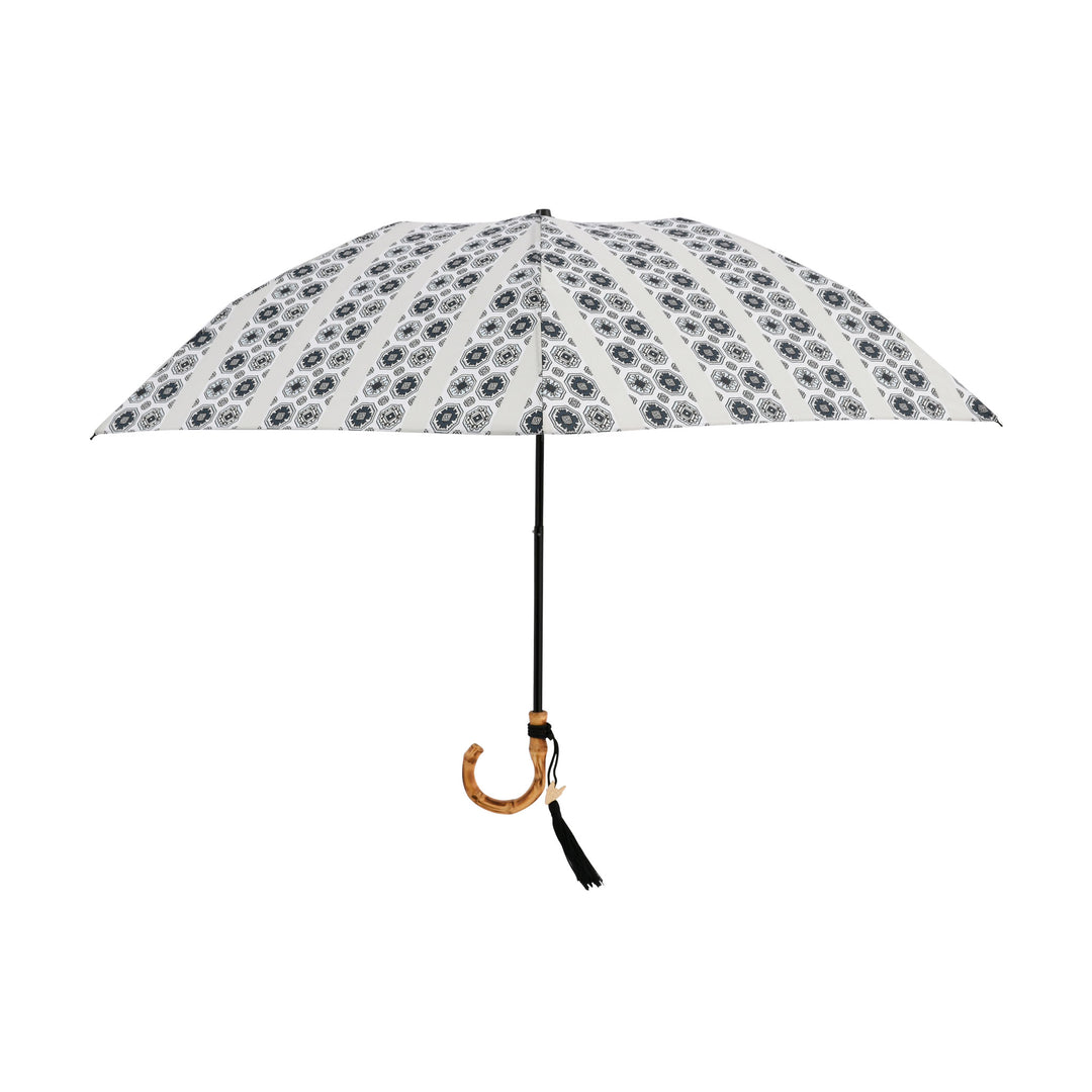 Saison Tourne | Slim, Lightweight Folding Umbrella with Bamboo Handle