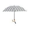 Saison Tourne Folding umbrella Bamboo handle